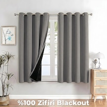 100% Zifiri Blackout Kuşgözü Dikim Tek Kanat Vizon