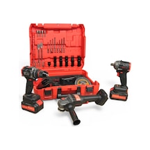 Specco BS20V-002SET Kömürsüz Akülü 3'lü Set - 40 Parça Aksesuar Seti Specco BS20V-002SET Kömürsüz Akülü 3'lü Set - 40 Parça Aksesuar Seti