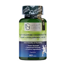 Natures Supreme Glucosamine Chondroitin Msm Hyaluronic Acid 60 Natures Supreme Glucosamine Chondroitin Msm Hyaluronic Acid 60