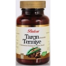 Balen Tarçin Termiye 400 Mg 60 Kapsül 1 Kutu Suz Balen Tarçin Termiye 400 Mg 60 Kapsül 1 Kutu Suz