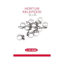 Ayarlı Hortum Kelepçesi 16x23 10 Adet Diğer