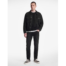 Koton Pamuklu Normal Bel Cepli Slim Fit Jean Pantolon - Brad Jean Siyah 7wam40376nd