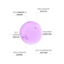 The Vivia Kırışıklık, Ince Çizgi Ve Yaşlanma Karşıtı Retinol Serum Askorbik Asit, Retinol, Seramid 30 Ml
