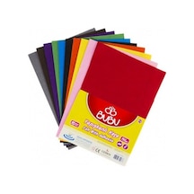 Bubu Yapışkanlı Keçe A4 10 Renk