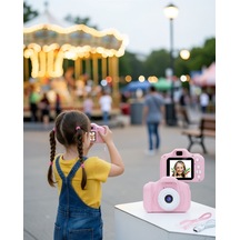 Mini Hd Kamera Usb Bağlantılı Şarj Edilebilir Uczzzçocukkamerasıpembe-13