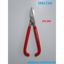 Izeltaş 180 Mm Makas Kuyumcu Makası Sac Makası Çok Amaçlı Makas