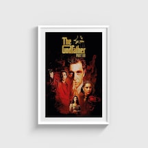 The Godfather Part Iıı 1990 Film Posteri Tablo Çerçeveli Poster Duvar Dekorasyonu Beyaz Çerçeveli Tablo Beyaz Çerçeveli Tablo Dn11d372beyaz