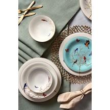 Karaca  Fine Pearl Grace 58 Parça 12 Kişilik Yemek Takımı Mint