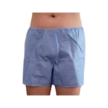White Guard 10 Lu Pakette Mavi Tek Kullanımlık Erkek Boxer, Kullan At Erkek Don