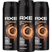 Axe Dark Temptation Erkek Sprey Deodorant 150 ML x 3