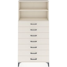 Arges Dolap 2 Raflı 7 Çekmeceli 88x30x182 Aytaşı-aytaşı Aytaşı