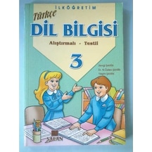 3.Sınıf Türkçe Dilbilğisi Alıştırmalı Testli 2002 Yılı Basım
