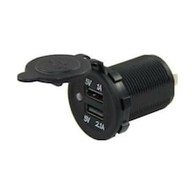 Ic-266C Pano Tipi Usb 8-32V Giriş 5V 1A Ve 5V 2,1A Çıkış 30Mm