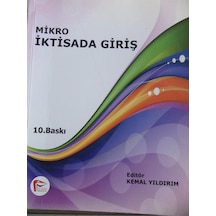 Mikro İktisada Giriş/Kemal Yıldırım