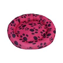 Bio Sand Pati Desenli Simit Kedi Köpek Yatağı 50 CM