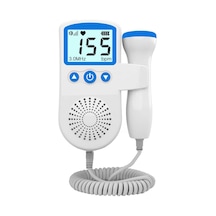 Gebelik için Fetal Doppler Bebek Doppler Kalp Atışı Monitörü 50-230BPM Ölçüm Aralığı 3MHZ Fetal - Mavi