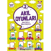 Akıl Oyunları 2 - Çoklu Zeka ve Dikkat Geliştirme 5+ Yaş- Dokuz Yayınları