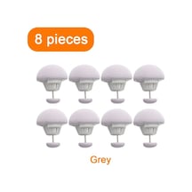 8 Adet Gri Sabitleyici Klip Tokaları Kaymaz Tutucular Yorgan Kilidini Tutucu Nevresim Battaniye Raptiye Tpye Bir Anahtar Çarşaf Yorgan Klip