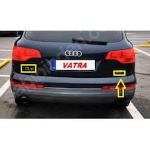 Q7 4.2 Fsı Quattro Uyumlu Q7 Ve Quattro Krom Bagaj Yazısı Seti 3m 3d Abs