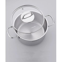 Korkmaz Perla 1 Litre Mini Çelik Tencere A1652 14x7 Cm Inox