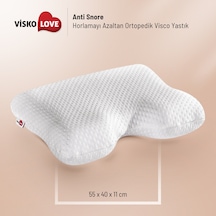 Visko Love Anti Snore Horlamayı Azaltan Ortopedik Visco Yastık
