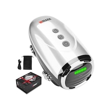Colorski Kablosuz Berber Masaj Aleti, Boyun, Bacaklar, El/yüz İçin Usb Şarjlı El Masaj Aleti, 2 X 2600 Amh Masaj Düğümleri Gümüş