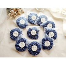 10'lu Bride To Be Bekarlığa Veda Hediyeliği İpek Saten Scrunchie Saç Tokası Seti