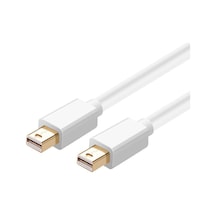 AoGo Minidisplayport Kablo Erkek Erkek Mini Display Thunderbolt Mini DP 1.8 M