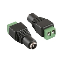 5.5 X 2.1 Mm Dişi Vidalı Kamera Power Terminali 20 Adet
