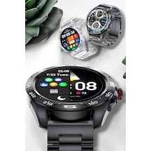 Mey İthalat Akıllı Saat Sağlık Ve Fitness Takibi Bluetooth Bağlantılı Dokunmatik Ekran