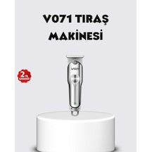 Şarjlı Gümüş Tıraş Makinesi 3 Farklı Başlıklı, 120 Dakika Çalışma Süreli, Cilt Dostu Erkek Bakım Cihazı