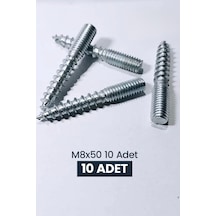 Ahşap Ayak Vidası M8x50 10 Adet