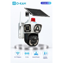 O-kam 8060 Wifi Solar 10x Optik Zoom Kamera