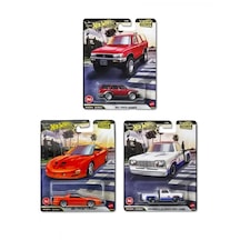 Hot Wheels Premium Boulevards 3 Lü Set Pontiac Dodge Toyota