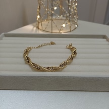 Halat Gold Bileklik Altın