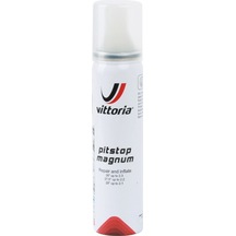 Vittoria  Pitstop Magnum Mtb Patlak Önleyici Sıvı Yama+hava 100ml Siyah - Kırmızı