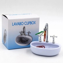 Zenviya21 Lavabo Şeklinde Ataç Kutusu Zenya785 Standart