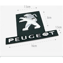 Peugeot 301 Bagaj Yazı + Amblem 2017 Ve Sonrası İçin Uyumlu