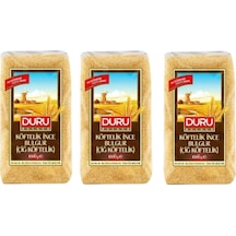 Duru Köftelik Ince Bulgur Çiğköftelik 3 x 1 KG