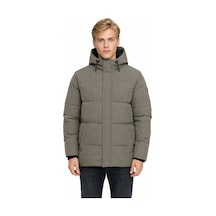 Loft Erkek Yeşil Kapüşonlu Regular Fit Mont Lf2043696 Q1.v1 Açık Haki