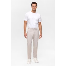 Süvari Taş Regular Armürlü Pantolon Taş