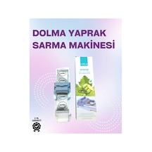 Yaprak Sarma Makinesi Üzüm, Lahana Ve Pazı İçin Otomatik Sarım Kolaylığı. Sarı