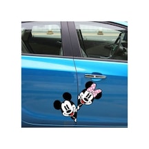 Mickey Mouse Ve Minnie Mouse Sticker