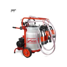 Tamam Ecomini İkili İnek Süt Sağma Makinesi Alüminyum Güğüm-kauçuk Kuru -3202