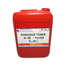D40 Kokusuz Tiner 10 L
