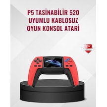 P5 Retro Gamepad 520 Oyunlu Taşınabilir Oyun Konsolu