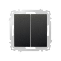 Ovivo Grano Siyah Natural Komitatör Çerçevesiz - 15 Adet