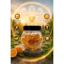 Çiçek Şekerleme C Vitamin Katkılı Akide Şekeri -100 Gr 10'li Paket