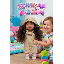 Lucia Girl Konuşan 35 Cm - Etkileşimli Kolları Bacakları Ve Kafası Et Kutulu Oyuncak Bebek 54455053