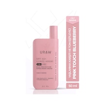 Uraw Pink Touch Blueberry Ton Eşitleyici Güneş Kremi SPF50+ 50 ML